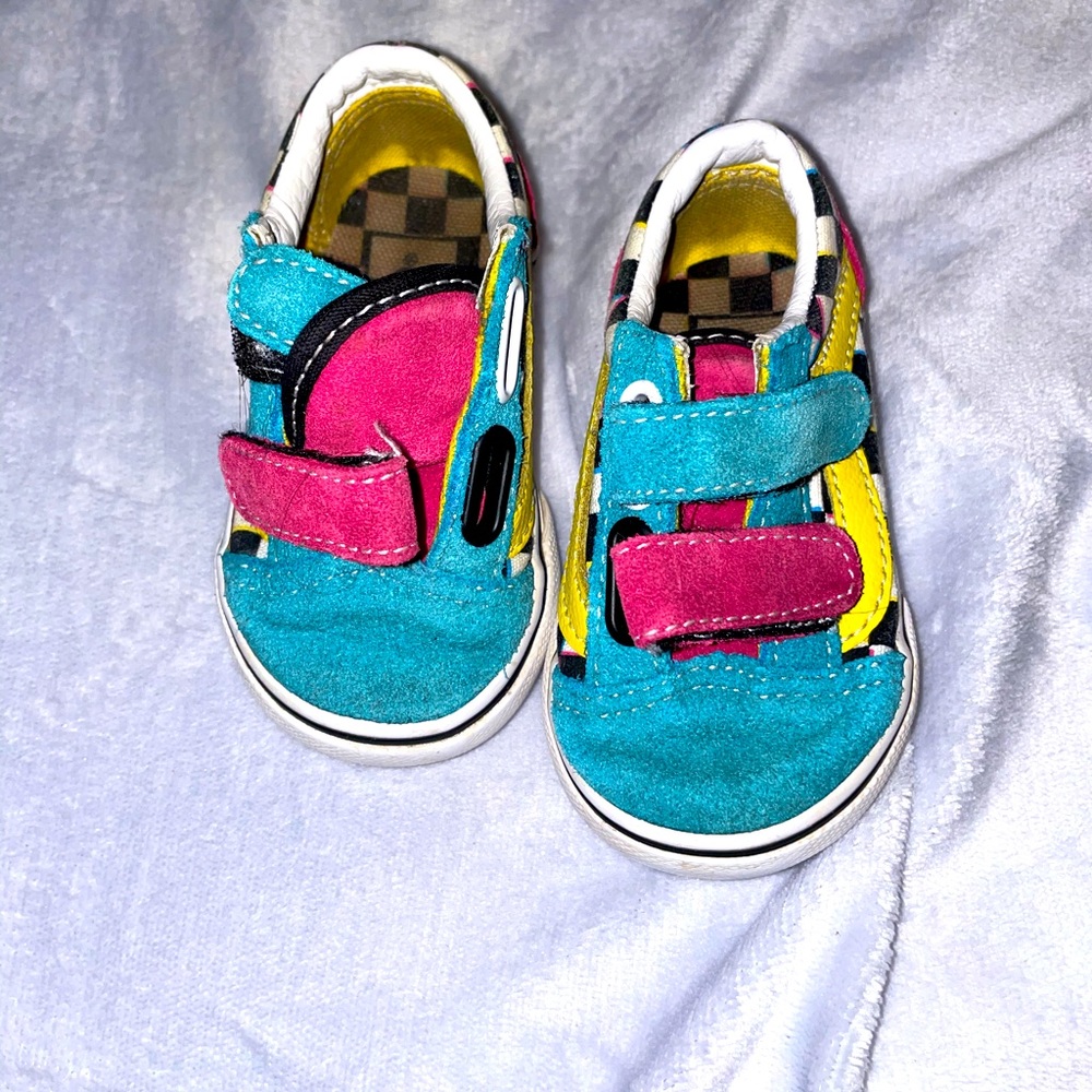 Multicolored  Baby vans size 4